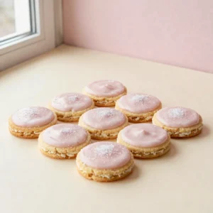 Pink Sugar Cookies