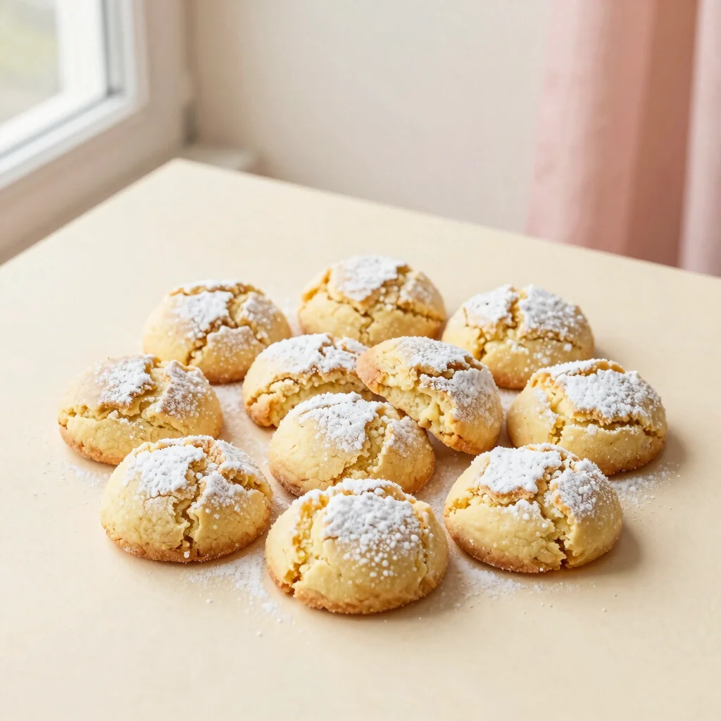 Lemon Crinkle Cookies